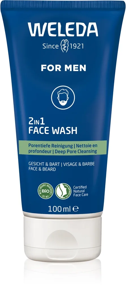 Weleda FOR MEN 2in1 Face Wash Cleansing gel