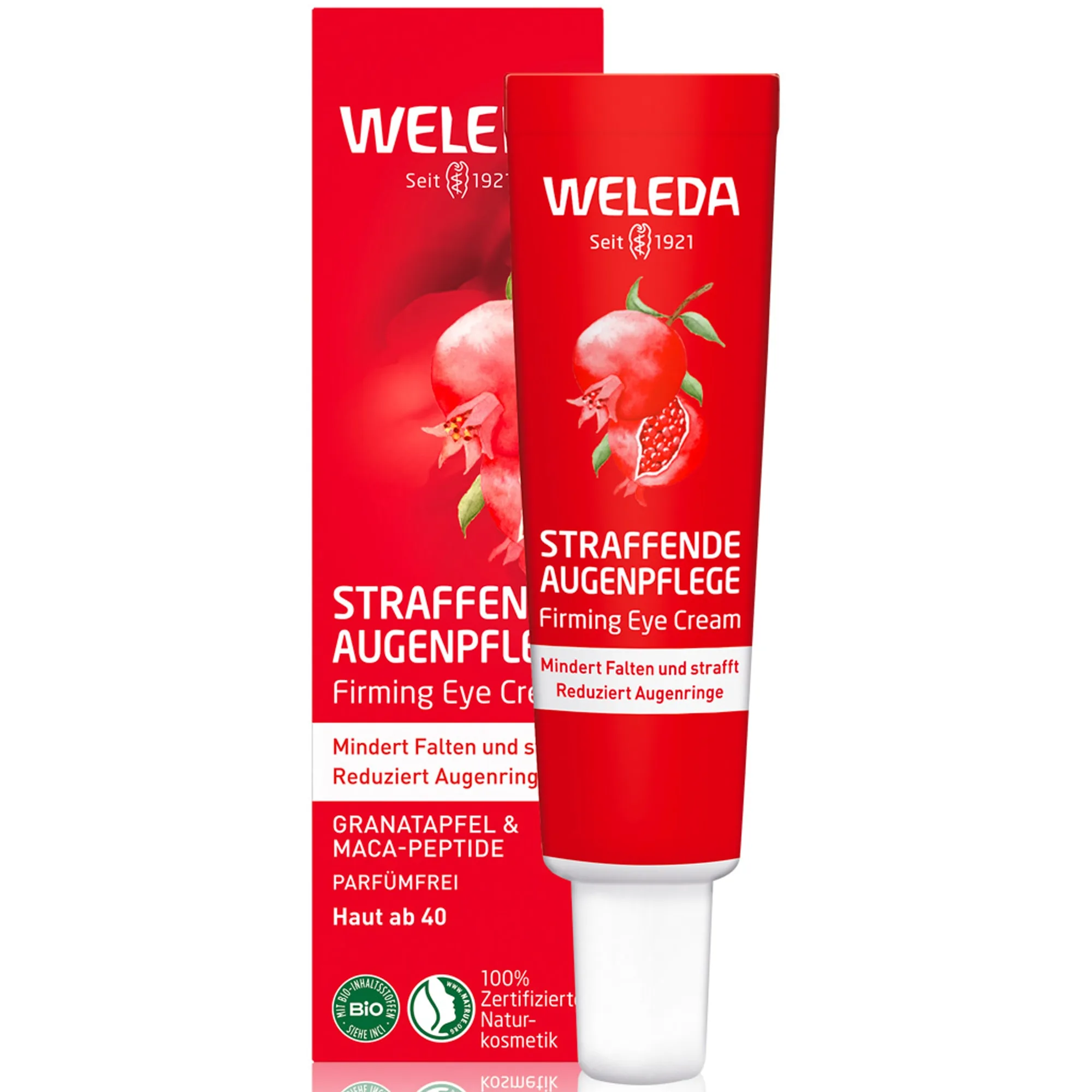 Weleda Granatäpple och maca-peptide uppstramande ögonkräm Ögonkräm