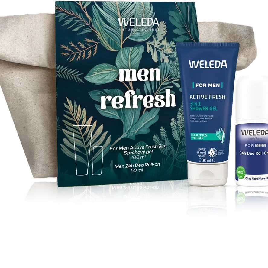 Weleda Men Refresh Gavesæt til mænd