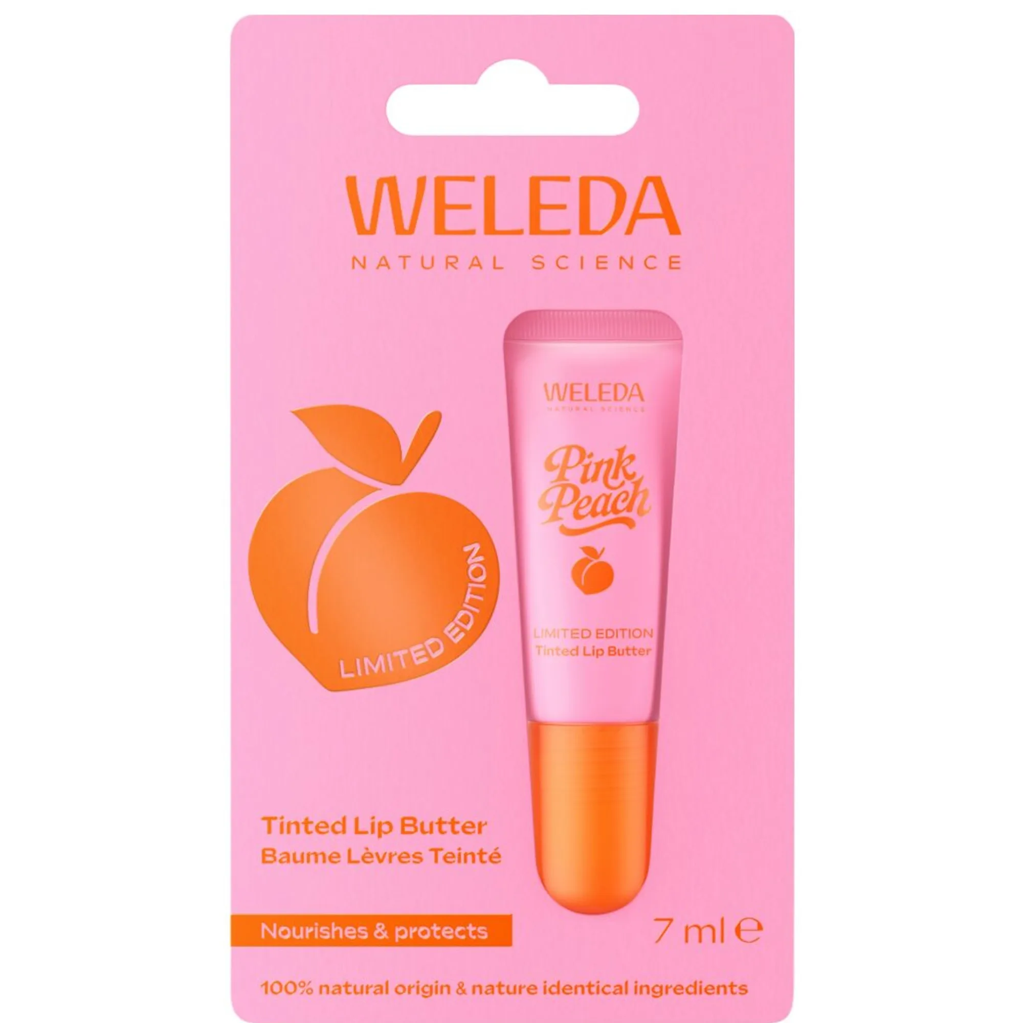Weleda Pink Peach Lip Balm Läppbalsam