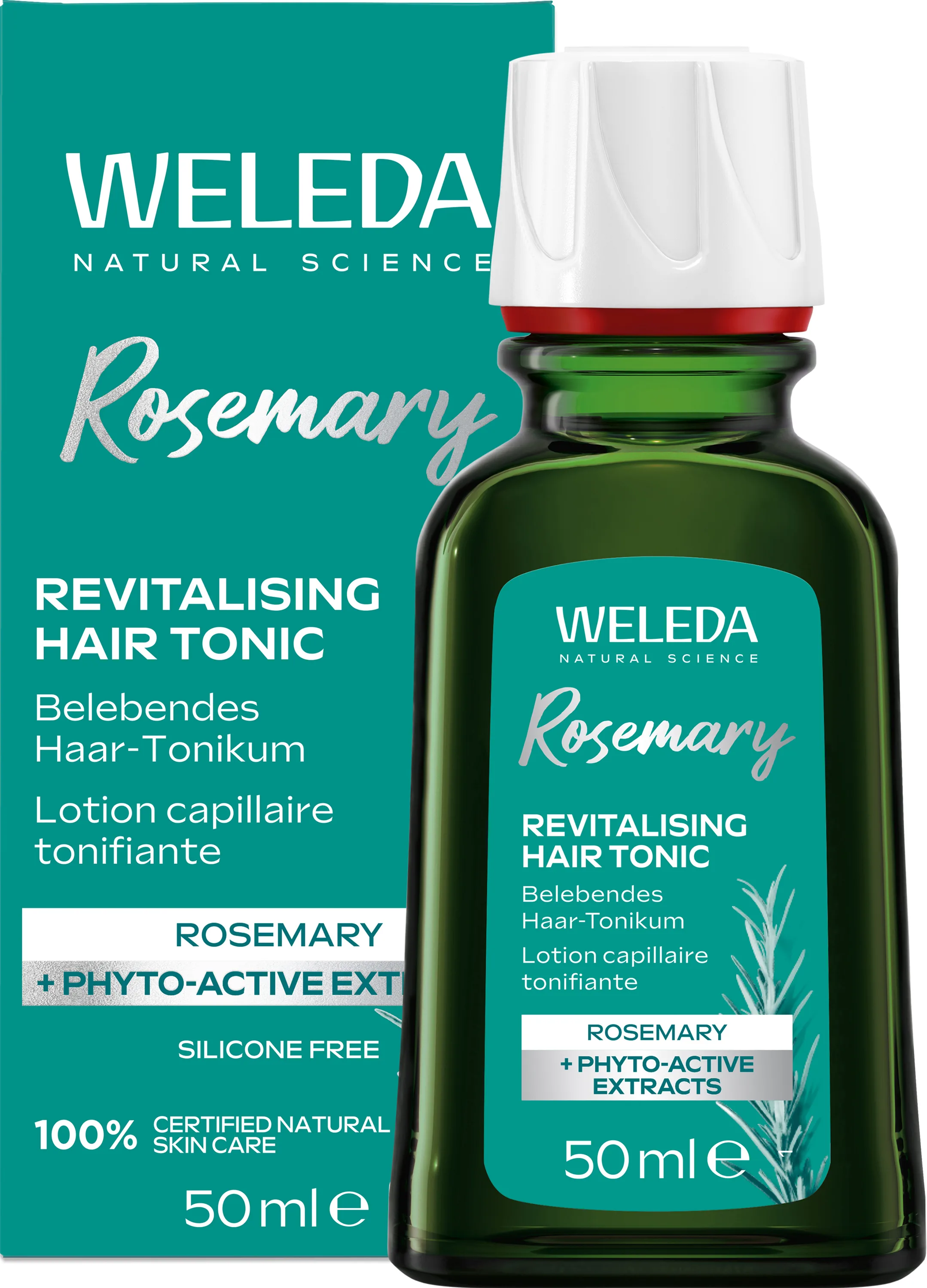 WELEDA Rosemary Belebendes Haar-Tonikum 50 ml Tonikum