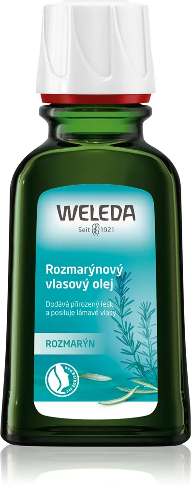 Weleda Rosemary hiusöljy hiusten vahvistamiseksi 50 ml