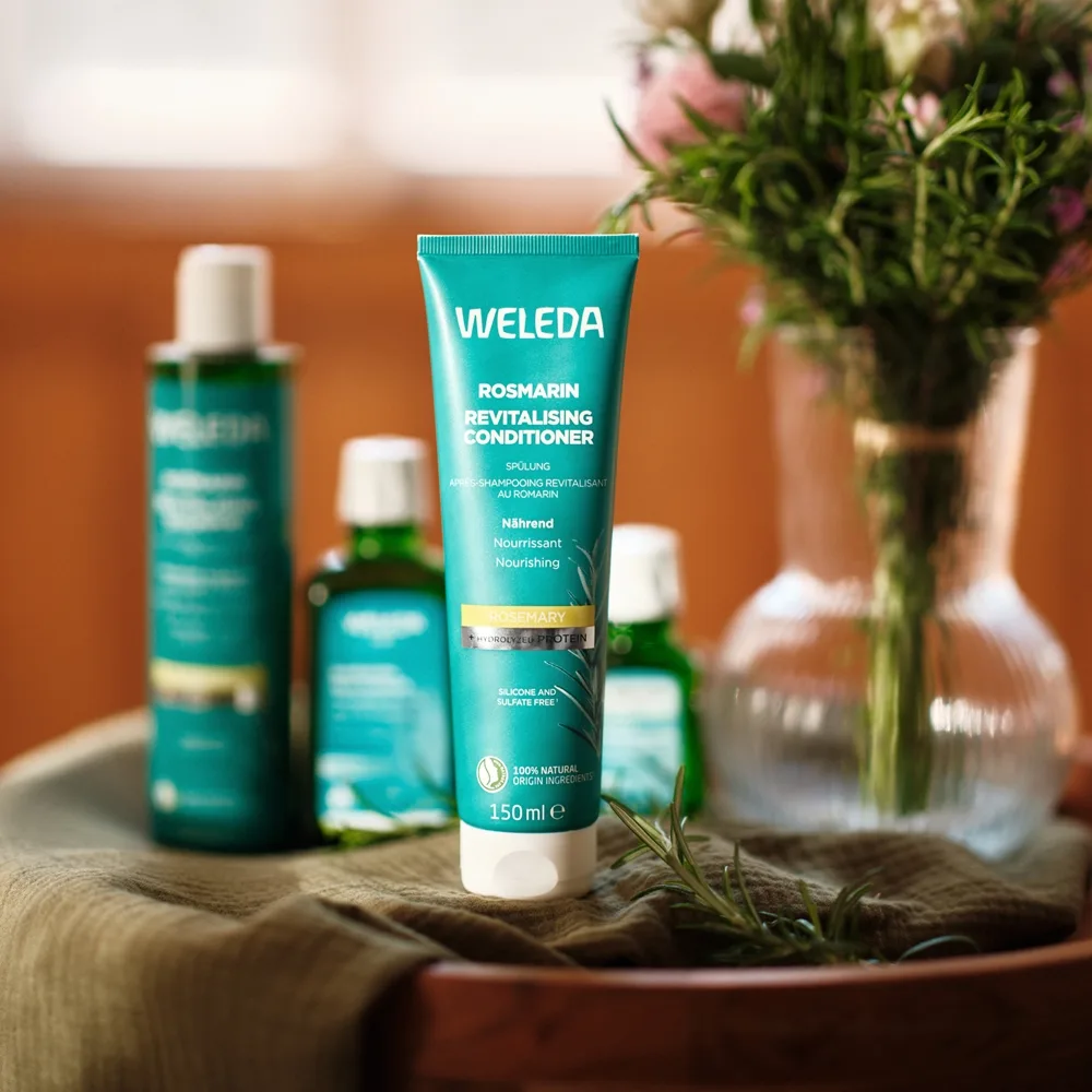 Weleda Rosemary elävöittävä hoitoaine 150 ml