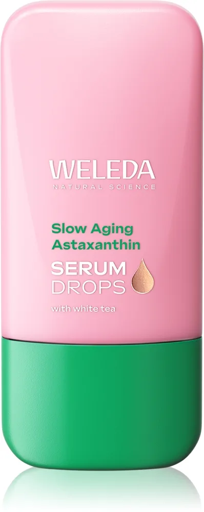 Weleda Serum Drops Slow Aging Astaxanthin silottava seerumi ihon nuorentamiseen 30 ml