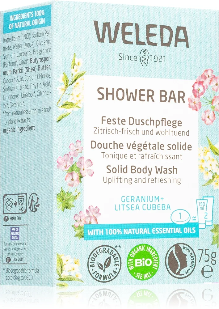 Weleda Shower Bar Sæbebar 75 g
