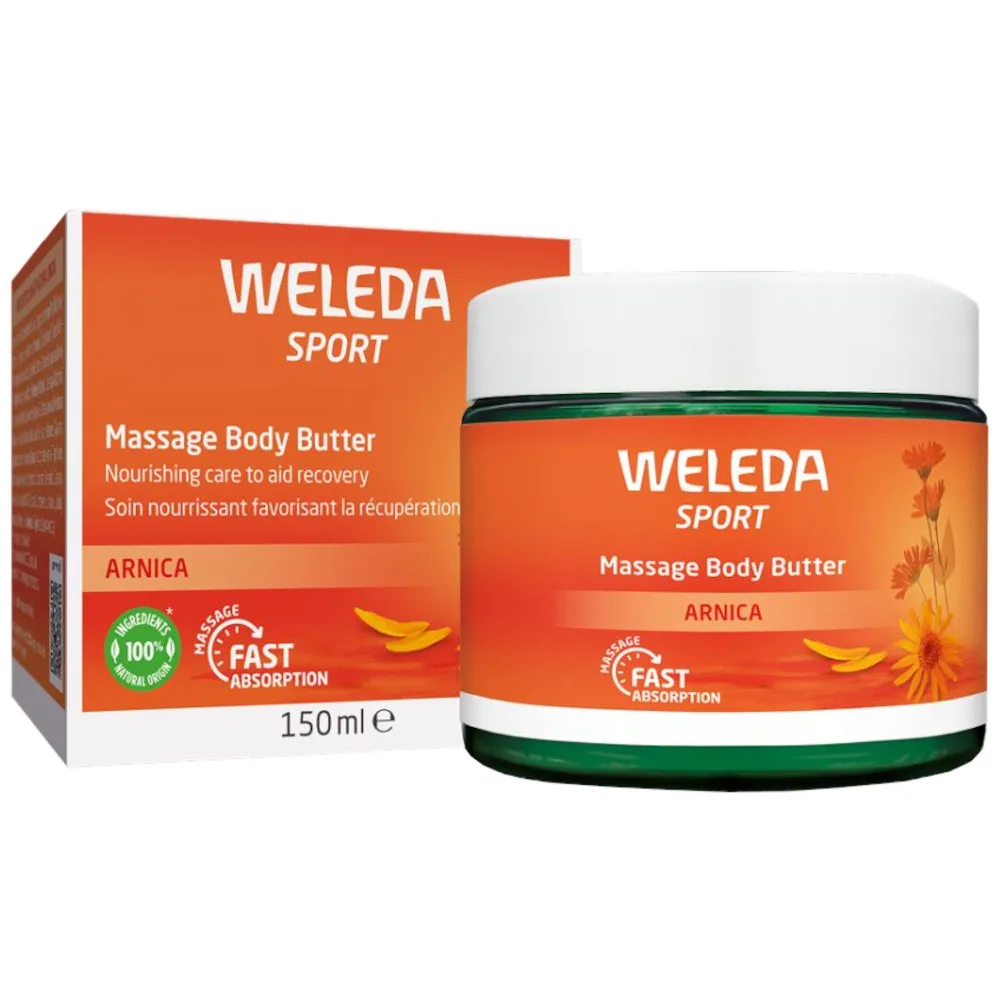 WELEDA Sport Massage Body Butter Arnika 150 ml Creme