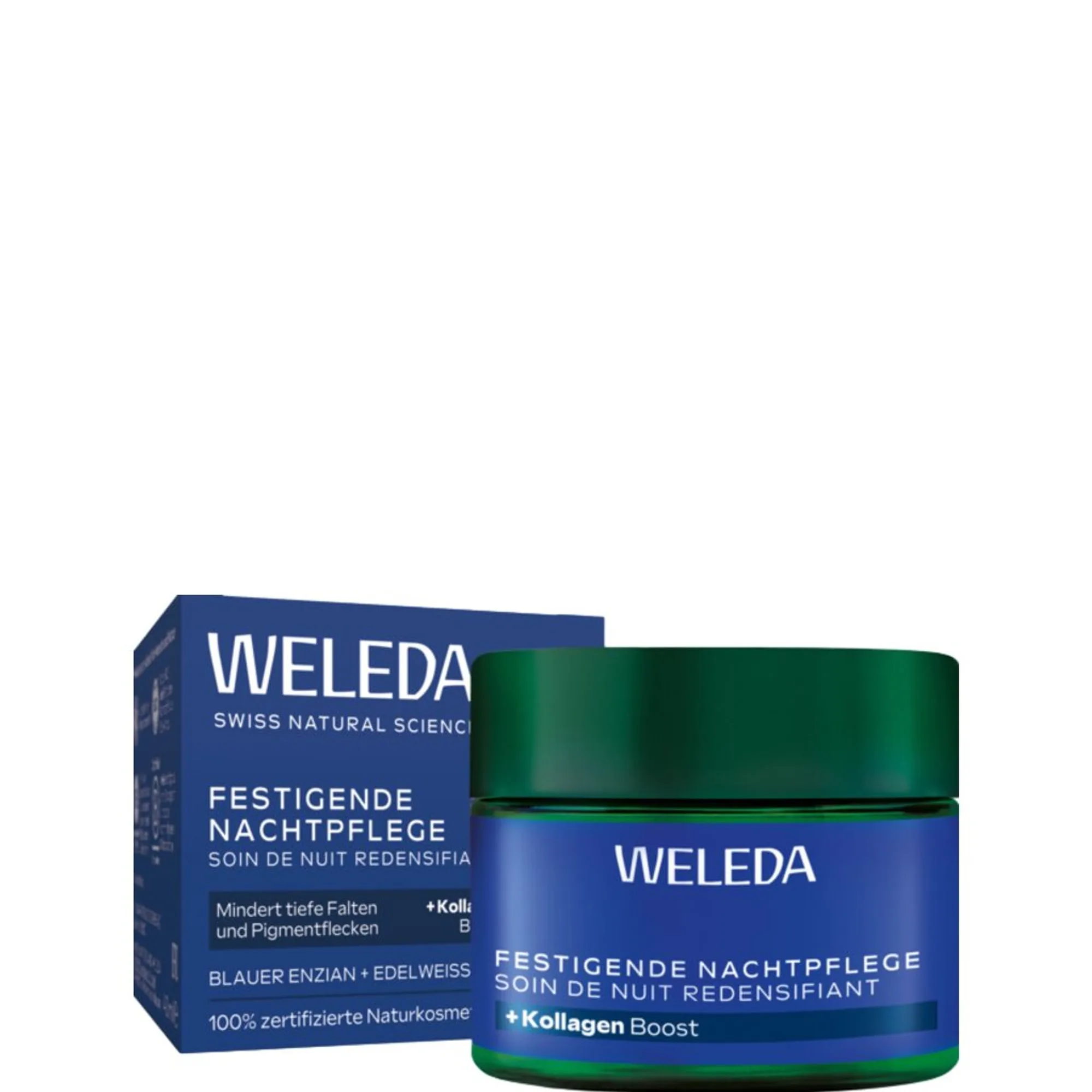 Weleda Blue Gentian & Edelweiss Lyftande kräm för natten 40 ml