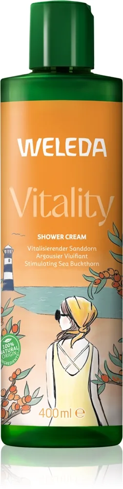 Weleda Vitality Förstärkande kroppstvätt Sea buckthorn, Grapefruit and Mandarin 400 ml