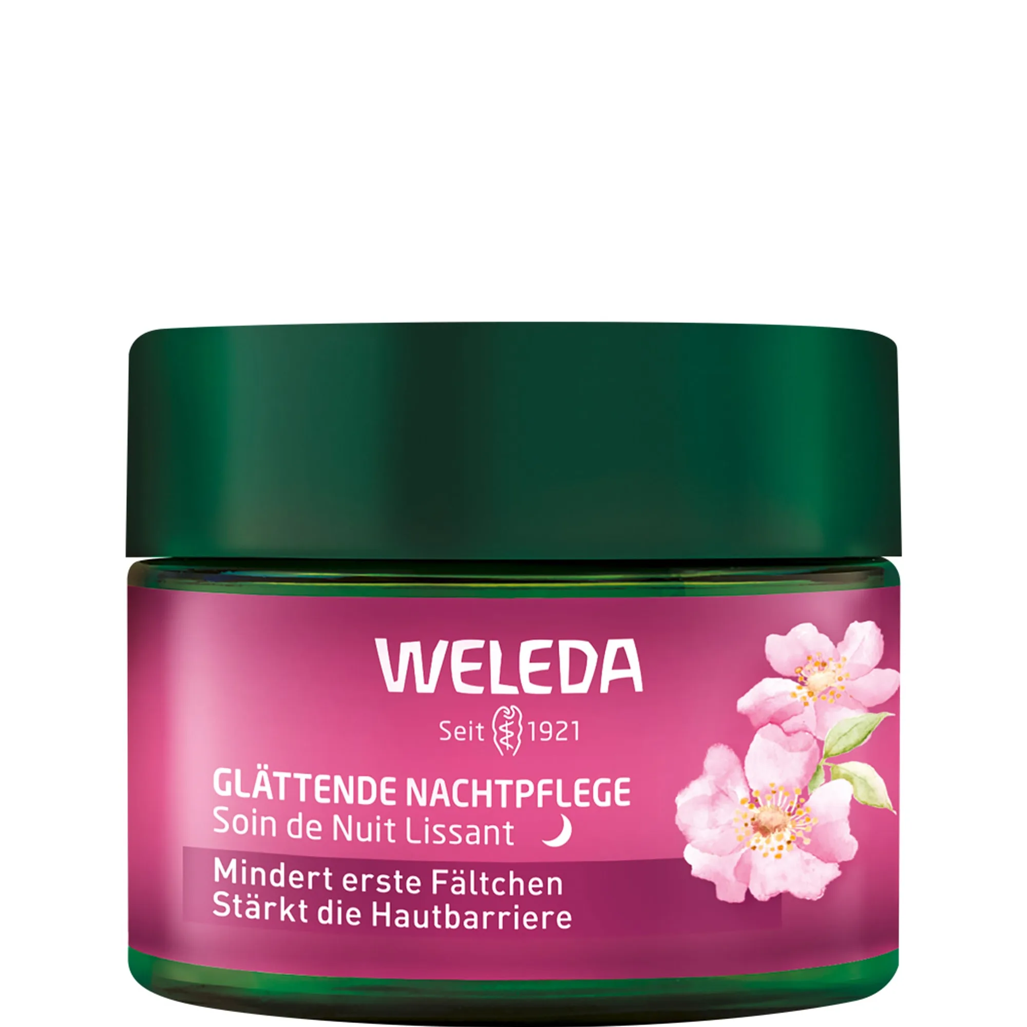 Weleda Wild Rose & White Tea Uppljusande kräm för natten 40 ml