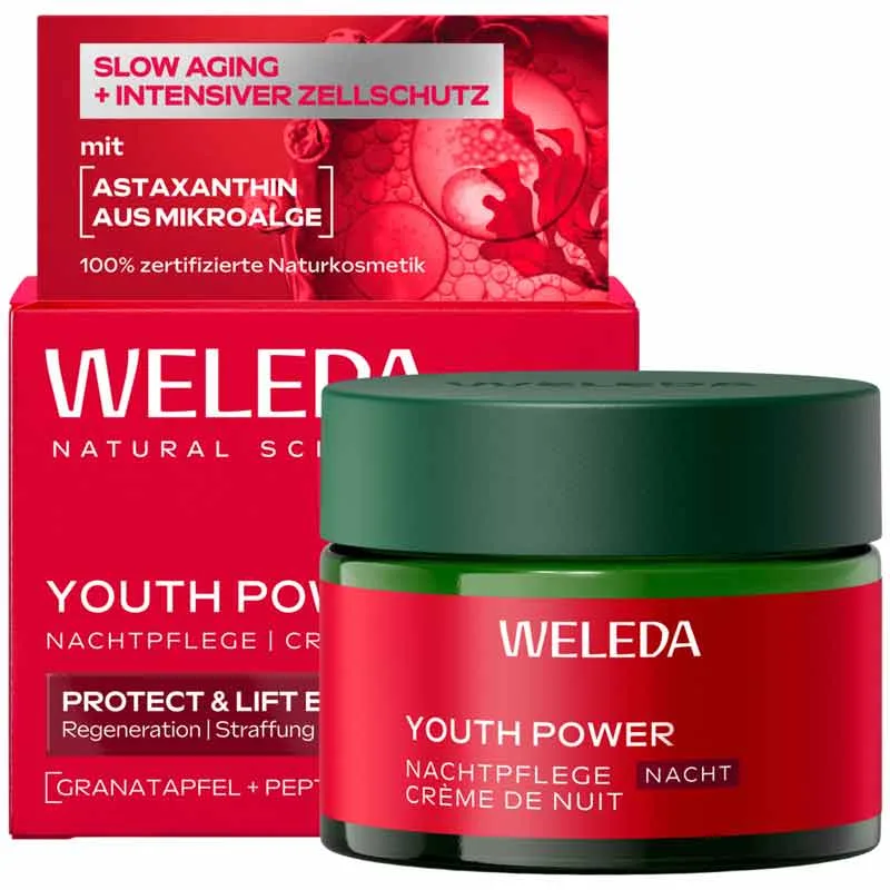 Weleda Granatäpple och maca-peptide straffande nattkräm Nattkräm