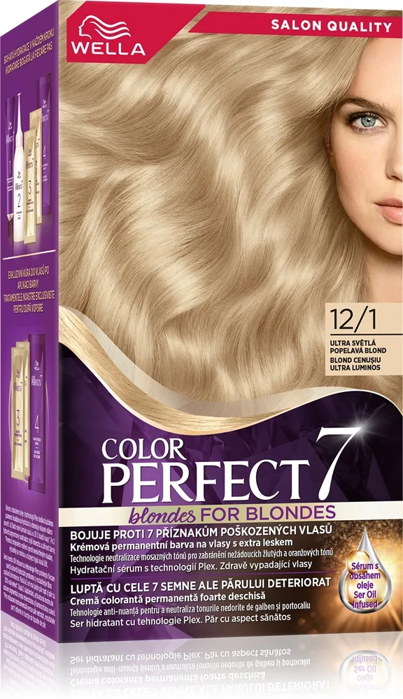 Wella Color Perfect hiusväri sävy 12/1 Ultra Light Ash Blonde 1 kpl