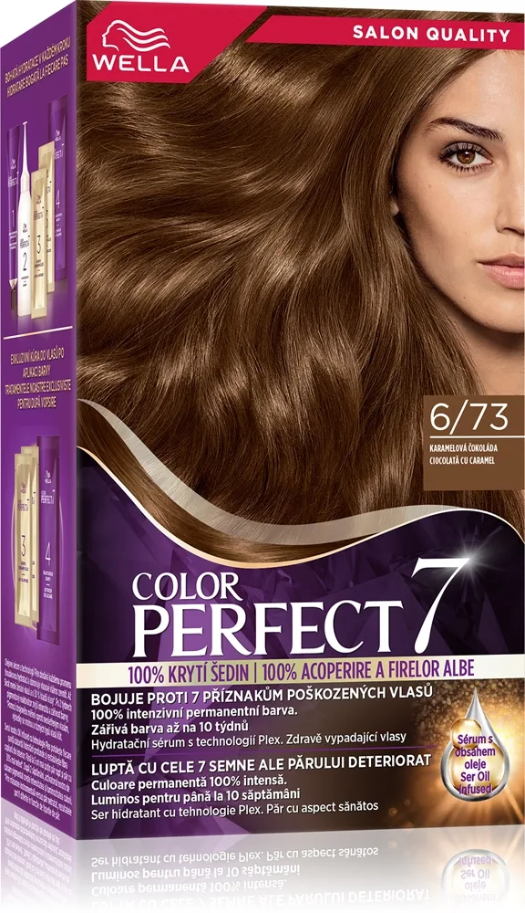 Wella Color Perfect hiusväri sävy 6/73 Toffee Chocolate 1 kpl