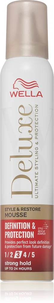 Wella Deluxe Definition & Protection Mousse För överflödande volym 200 ml