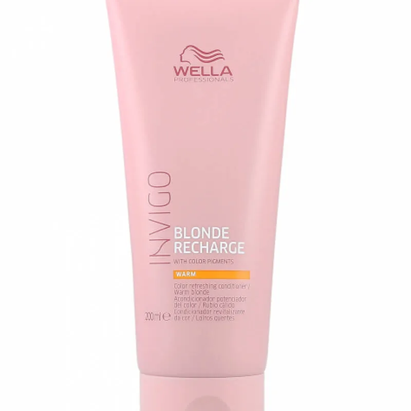 Wella Invigo Blonde Recharge Warm Blonde Conditioner 200 ml