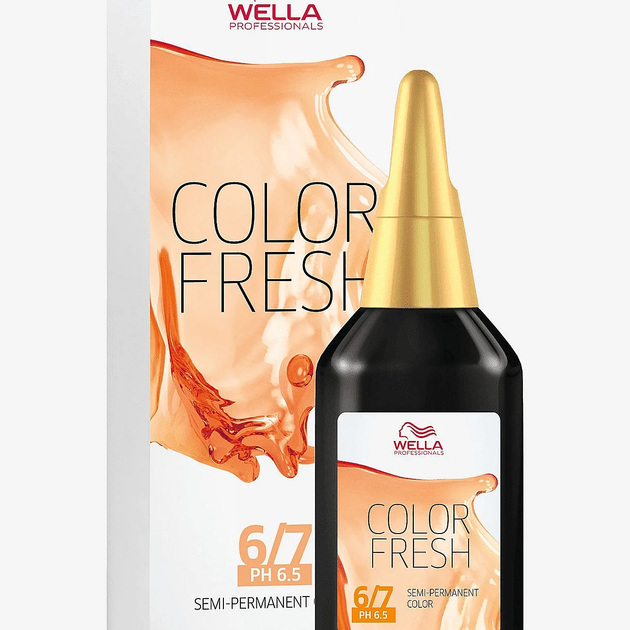 Wella Professionals Wella Professionals Color Fresh 6/7 Dark Brunette Blonde 75 Ml - Nude - 75 ML