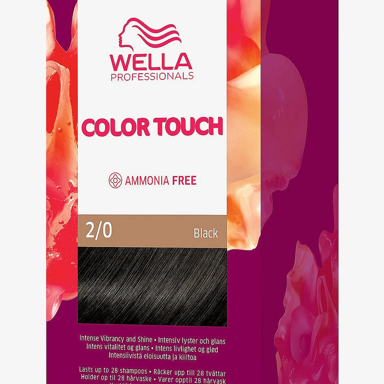 Wella Professionals Wella Professionals Color Touch Pure Naturals Black 2/0 130 Ml - Black - 130 ML