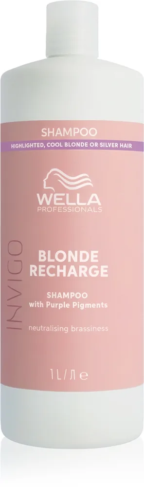 Wella Professionals Invigo Blonde Recharge Shampoo