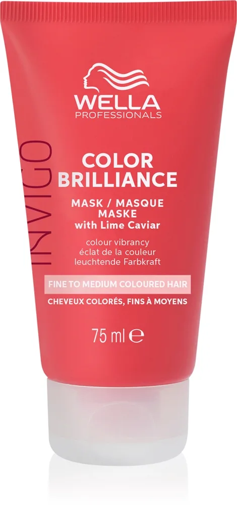 Wella Professionals Invigo Color Brilliance Återfuktande mask för fint hår 75 ml