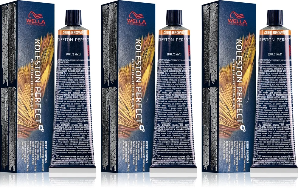 Wella Professionals Koleston Perfect ME+ Deep Browns Hårfärg Ekonomiförpackning Skugga 7/73