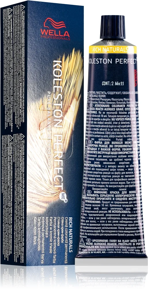 Wella Professionals Koleston Perfect ME+ Rich Naturals Permanent hårfärgningsmedel Skugga 8/96 60 ml