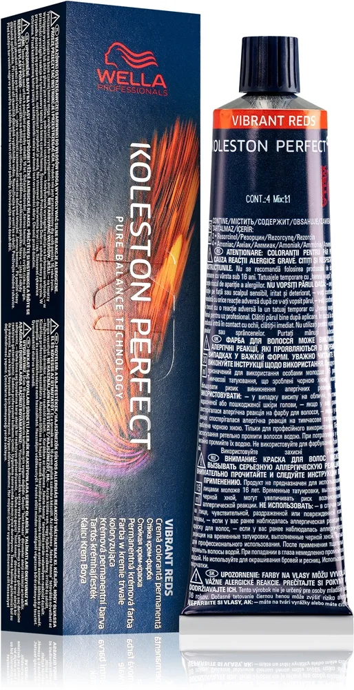 Wella Professionals Koleston Perfect ME+ Vibrant Reds Permanent hårfärgningsmedel Skugga 66/44 60 ml