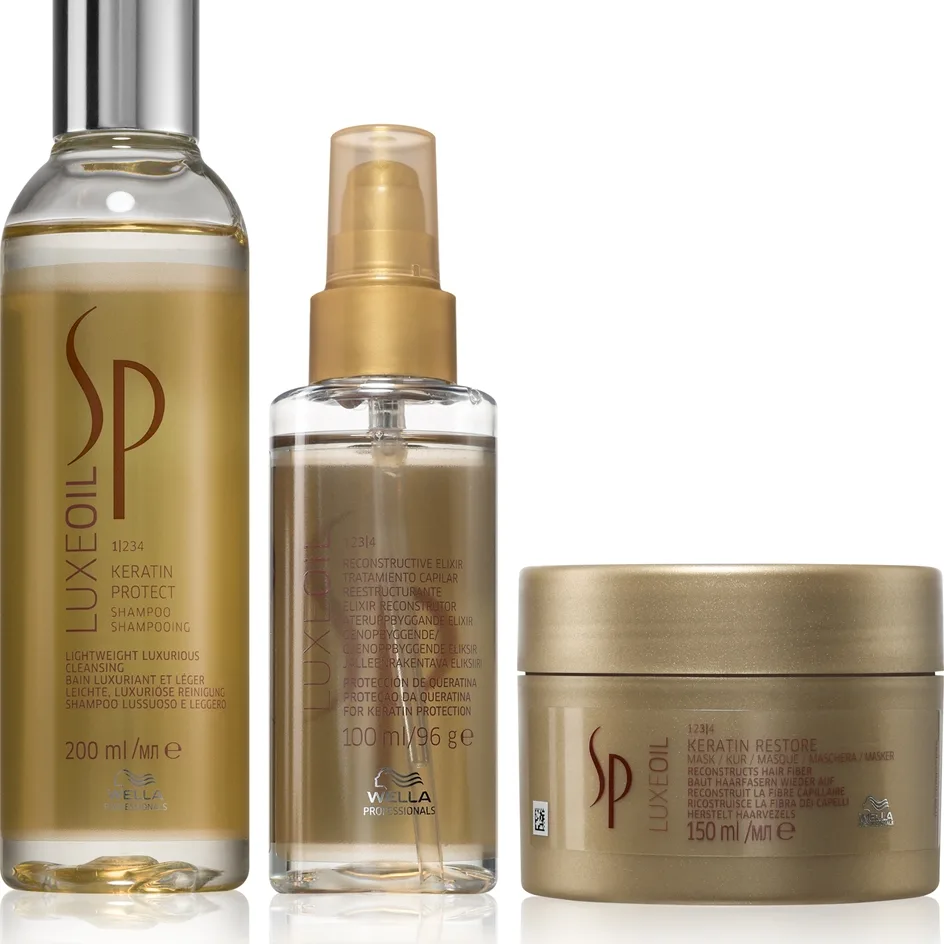 Wella Professionals SP Luxe Oil Set Ekonomiförpackning För det perfekta utseende av håret