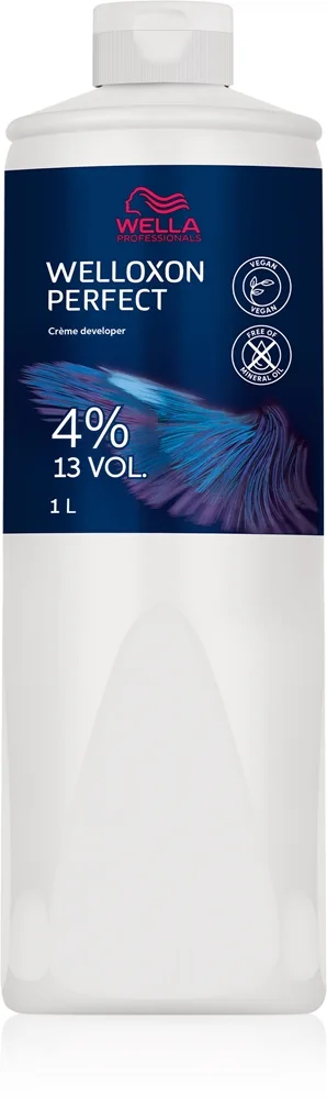 Wella Professionals Welloxon Perfect kehite-emulsio hiuksiin 4% 13 Vol. 1000 ml
