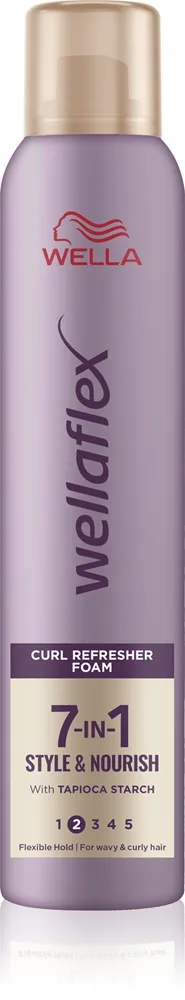 Wella Wellaflex 7in1 Mousse för extrema lockar 200 ml