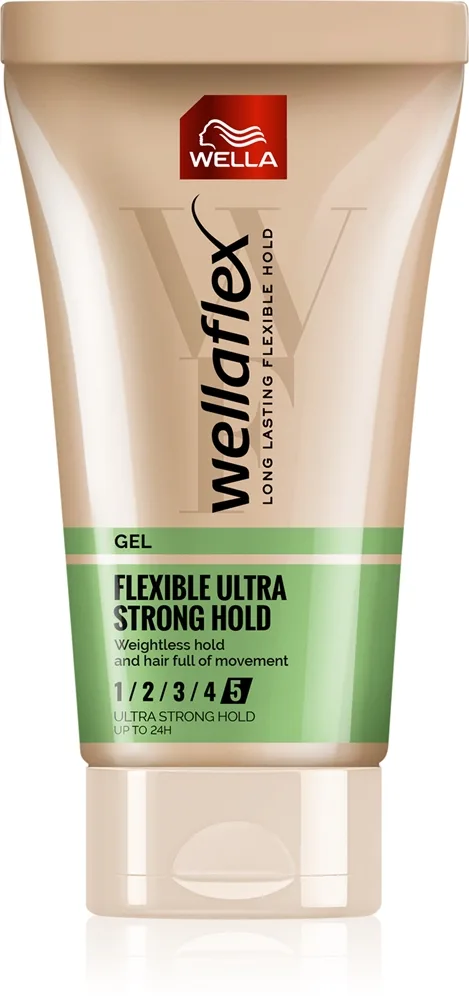 Wella Wellaflex Flexible Ultra Strong Hårstylingsgel Med extra stark fixering 150 ml