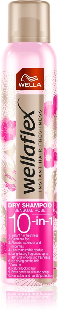 Wella Styling Wellaflex Dry Shampoo Sensual Rose 180 ml
