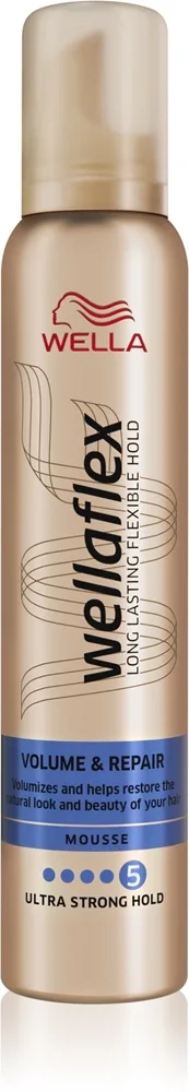 Wella Wellaflex Volume & Repair Mousse För volym och vitalitet 200 ml