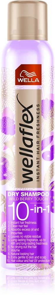 Wella Styling Wellaflex Dry Shampoo Berry Touch 180 ml
