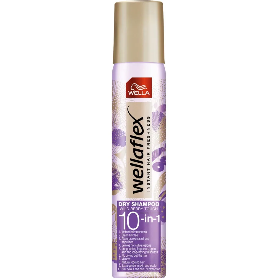 Wella Wellaflex Wild Berry Touch Dry Shampoo 180 ml