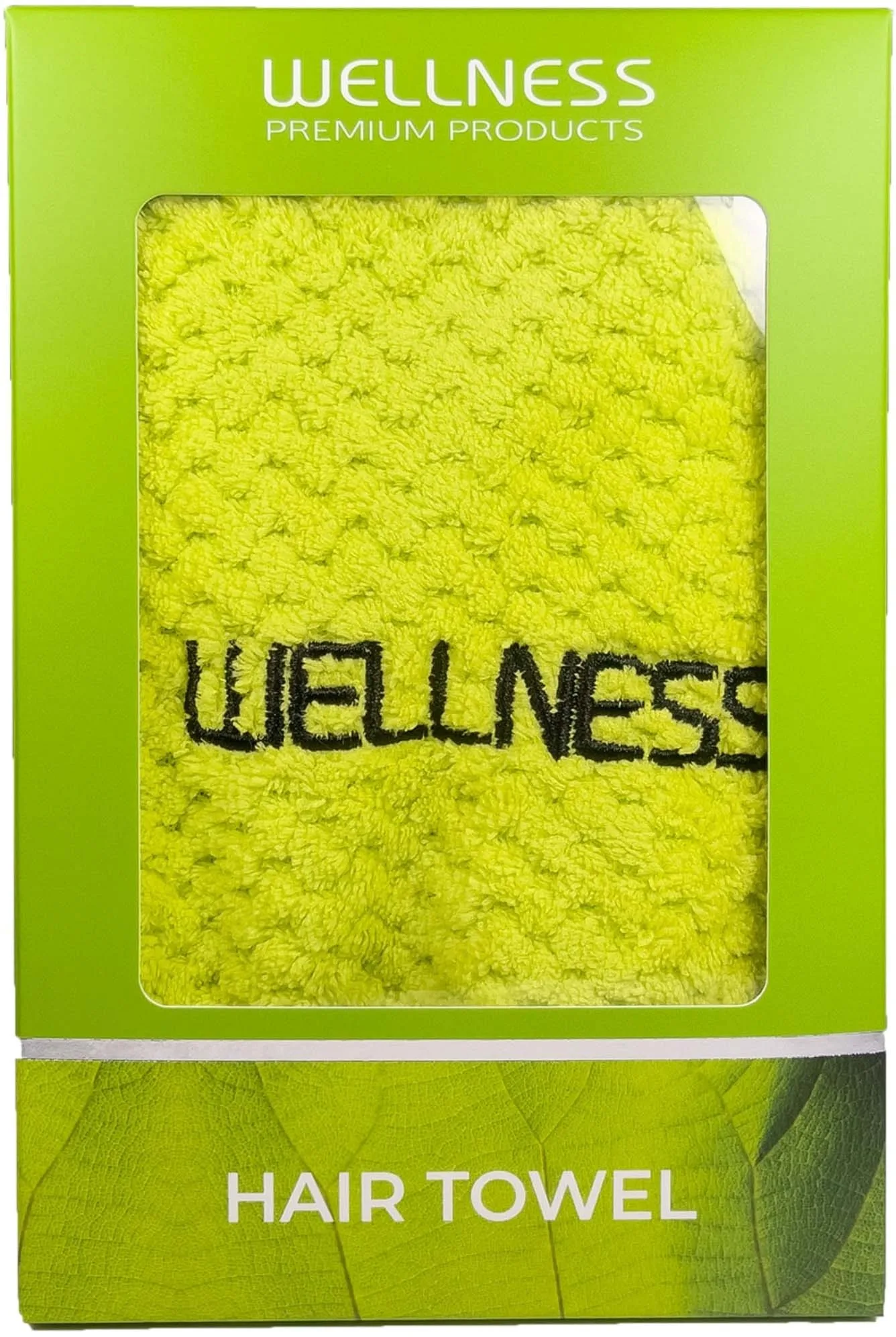 Wellness Premium Products Hair Towel Green