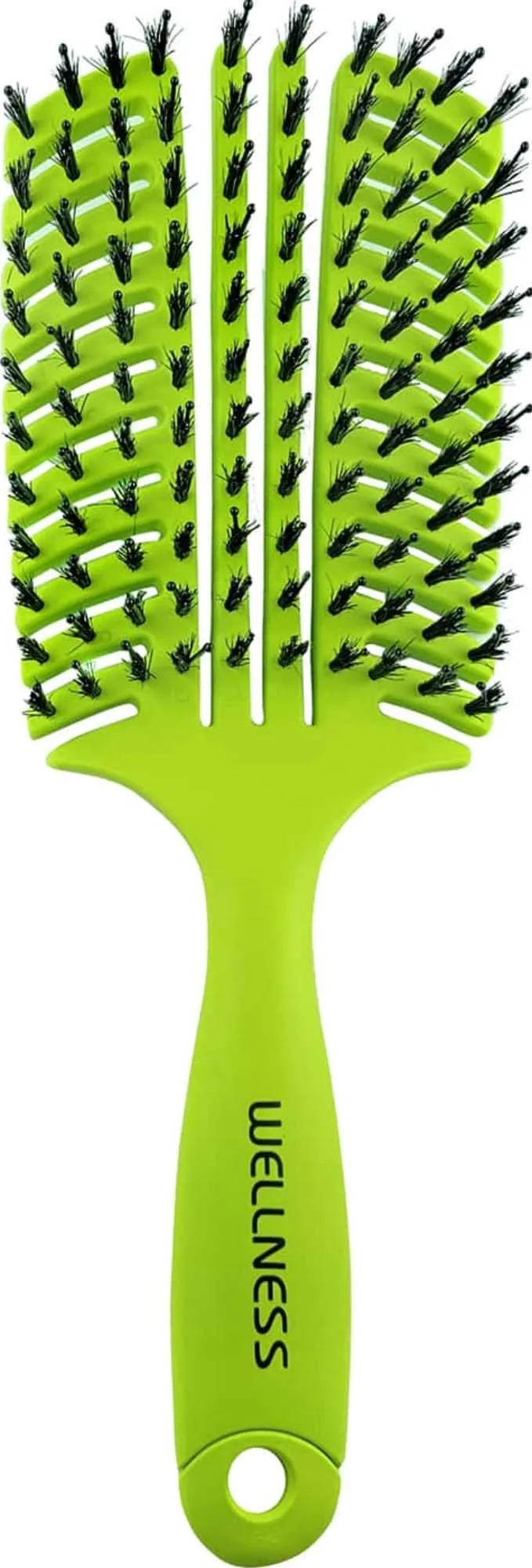 Wellness Premium Products Large Hair Brush Green