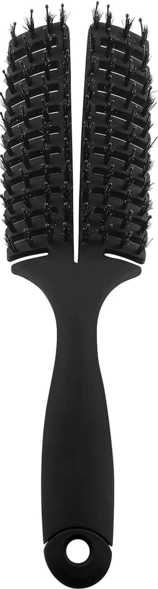 Wellness Premium Products Medium Hair Brush Black