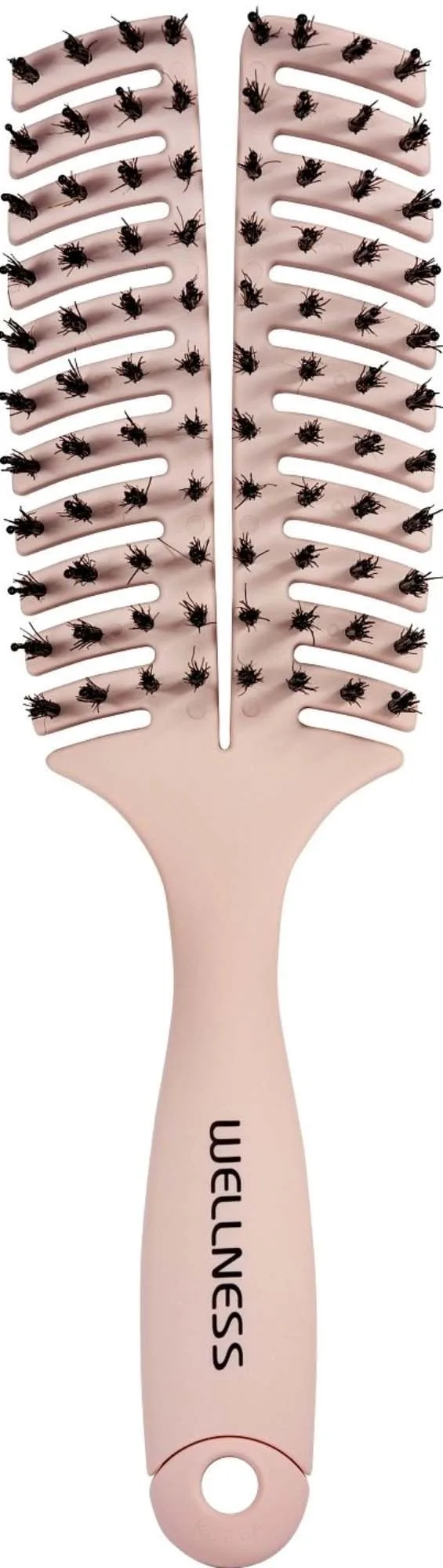 Wellness Premium Products Medium Hair Brush Pink