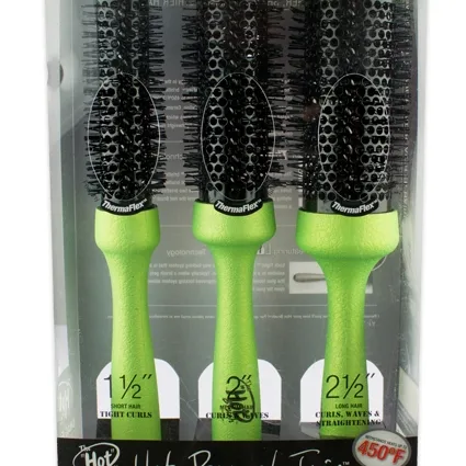 Hot Brush Trio Kit Green (U)