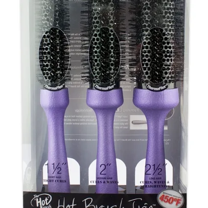 Hot Brush Trio Kit Purple (U)