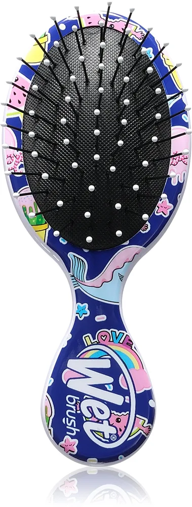 Wet Brush Mini Detangler Happy Hair Fantasy Hårborste Resa 1 st.