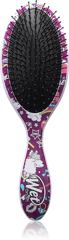 Wet Brush Original Detangler Happy Hair Llama hiusharja 1 kpl