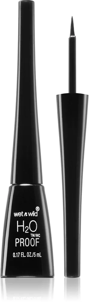 Wet n Wild H2O Proof vedenkestävä eyeliner sävy Black 5 ml