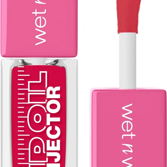 Wet n Wild Lip Oil Injector Läppglansolja med volymeffekt Skugga Hottest Flame 7 ml