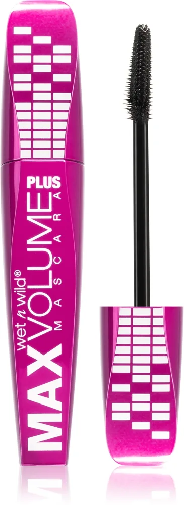 Wet n Wild Max Volume Plus Mascara til maksimal volumen Skygge Black 8 ml