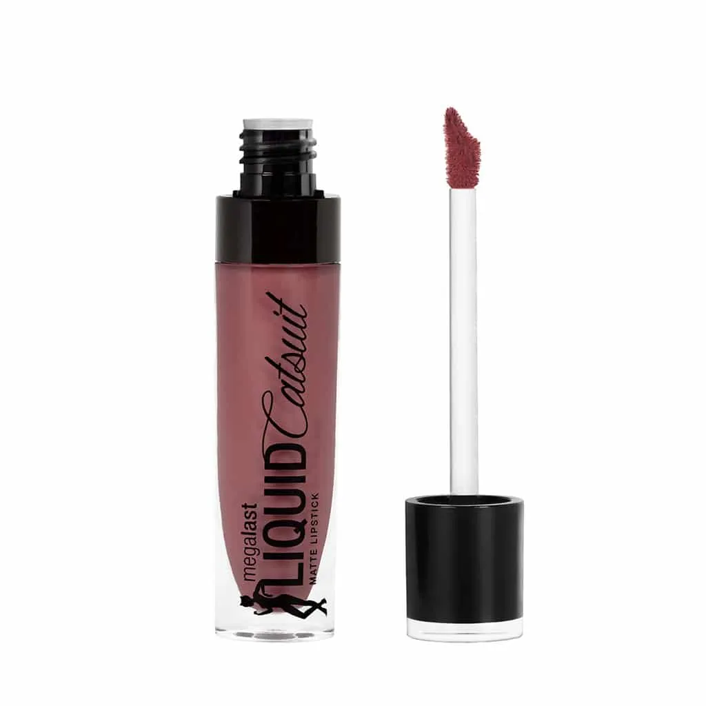 Wet n Wild Mega Last Liquid Catsuit Matte Lipstick Rebel Rose 6g
