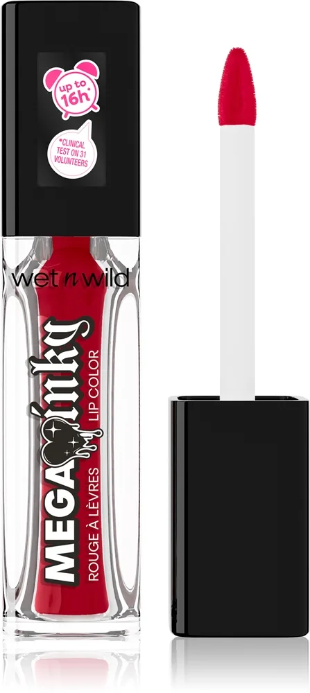 Wet n Wild MegaInky Lip Color nestemäinen mattapinnan antava huulipuna sävy 6.5 ml