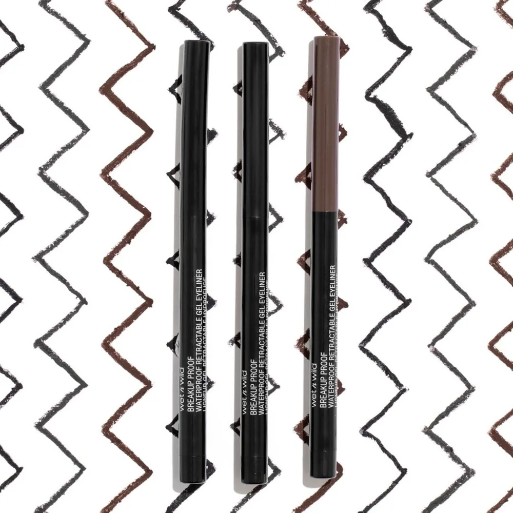 Wet n Wild MegaLast Retractable Eyeliner Langtidsholdbar eyeliner Skygge 03 Blackest Black 0,2 g