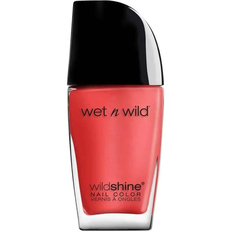 Wet n Wild Wild Shine Nail Color Grasping at Strawberries