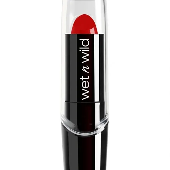 Wet n Wild Silk Finish Lipstick Hot Red