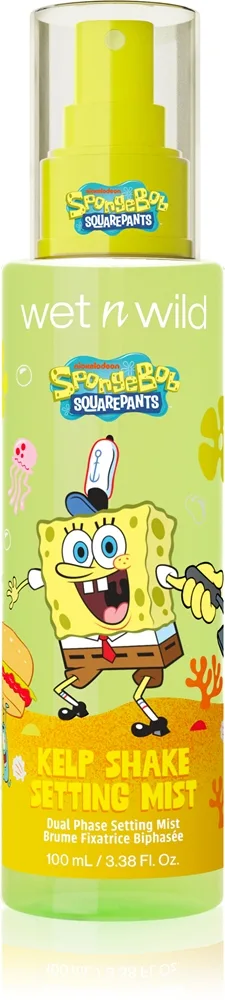 Wet n Wild SpongeBob SquarePants Kelp Shake Setting Mist meikinkiinnityssuihke 100 ml